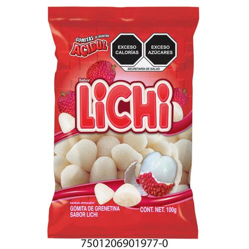 Gomita Gourmet Acidul Sabor Lichi 100 g