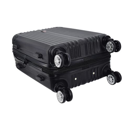 Maleta para Viaje con Ruedas Andertow 20" Negro Royal Swis