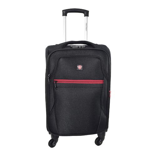 Maleta de Viaje con Ruedas 20" Negro Pilatus Swiss Navy