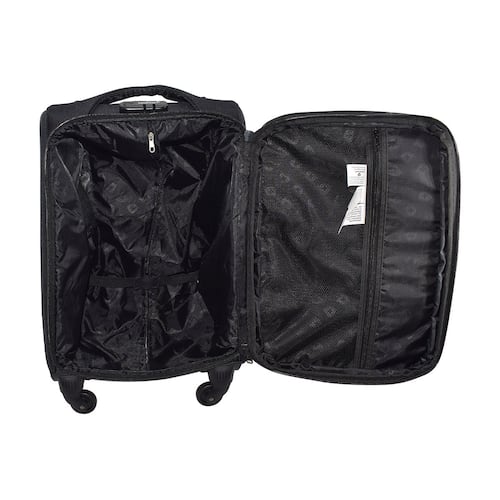 Maleta de Viaje con Ruedas 20" Negro Pilatus Swiss Navy