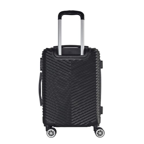 Maleta de Viaje con Llantas 20" Verbier2 Negro Royal Swiss