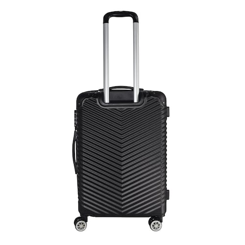 Maleta de Viaje con Llantas 24" Verbier2 Negro Royal Swiss