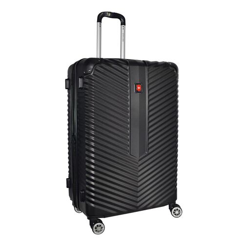 Maleta de Viaje con Llantas 28" Verbier2 Negro Royal Swiss