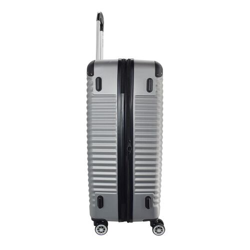 Maleta de Viaje con Llantas 28" Verbier2 Plata Royal Swiss