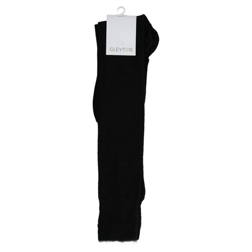 Calceta larga Gleytor suave elastico modelo 250 unitalla color negro dama
