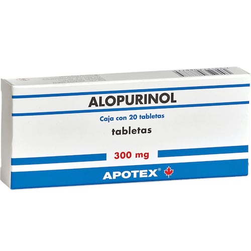 ALOPURINOL Caja / blister 20 tabletas de 300 mg