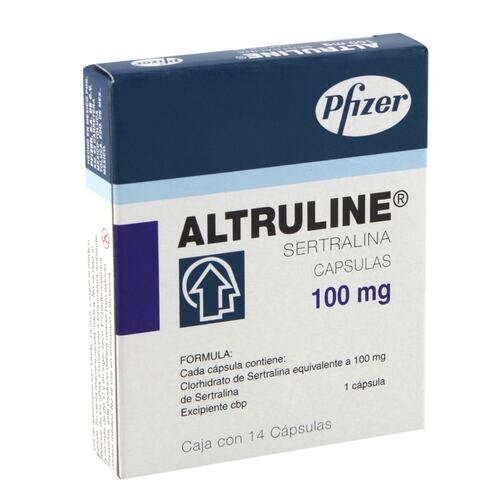 Altruline 100 mg caps 14