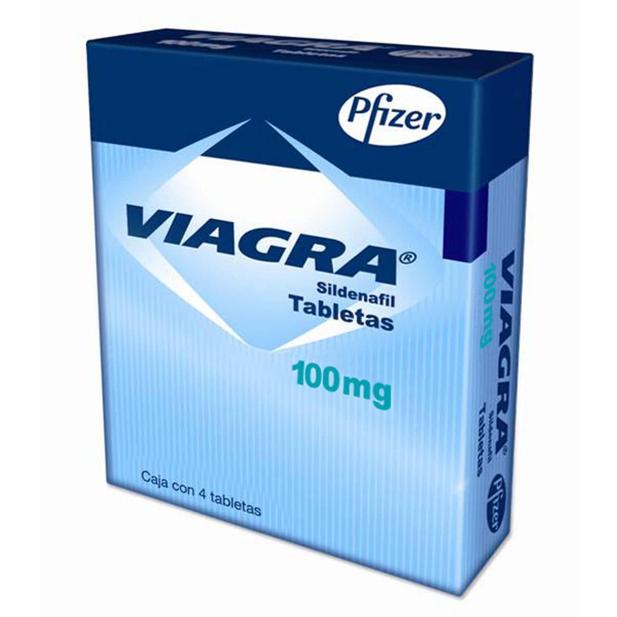 Viagra Recubierta 100 mg 4 Tabletas