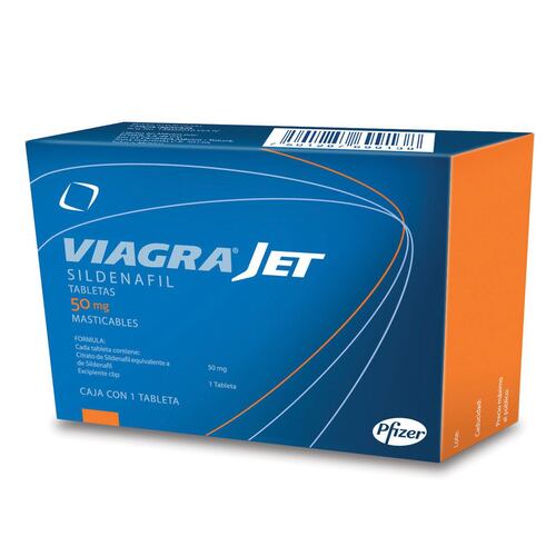 Viagra Jet 1 tableta masticable  50 mg