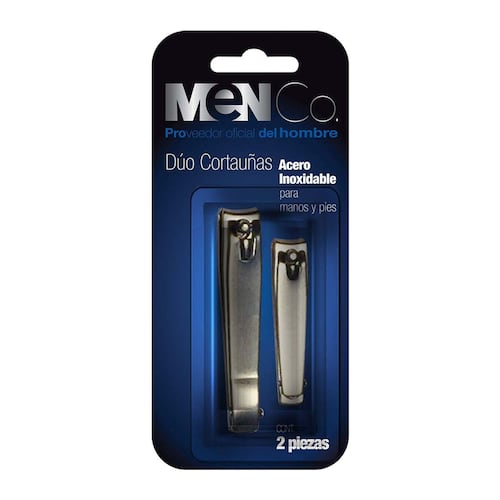 Corta Uñas Duo MenCo Acero Inox.