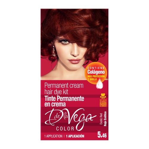 Tinte en Crema Rojo Exótico 5.46 Industrias de la Vega