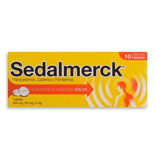 Sedalmerck C/10 tabs