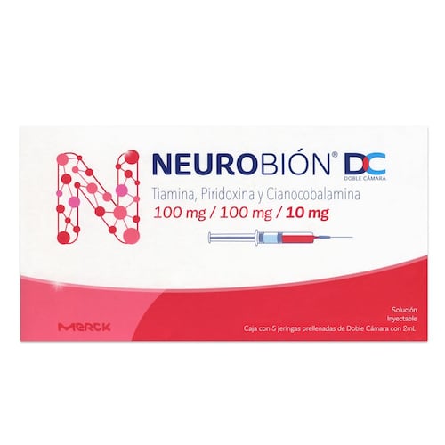 Neurobión Dc 100 100 10mg  Jgp 5