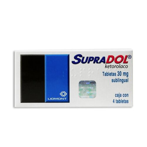 SUPRADOL TABLETAS SUBLIN