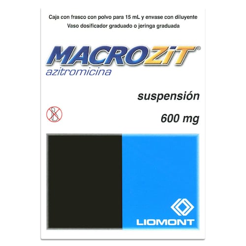 Macrozit 600 Mg Susp 15 ml