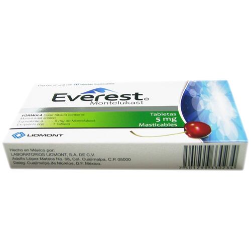 Everest 10 5mg masticable