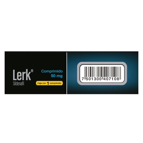 Lerk 50 Mg. Caja con 1 Comprimido