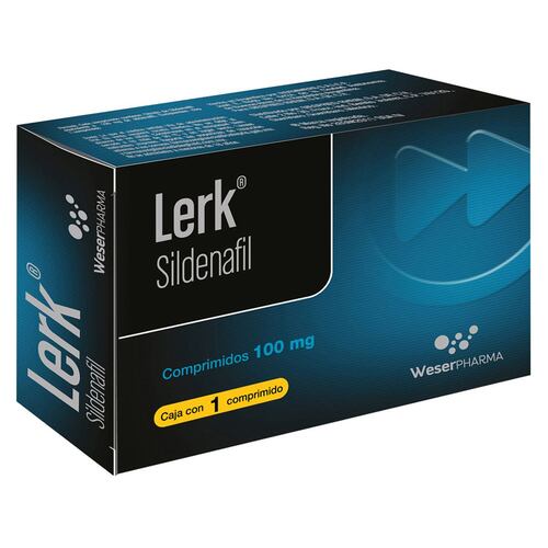 Lerk 100 Mg. Caja con 1 Comprimido