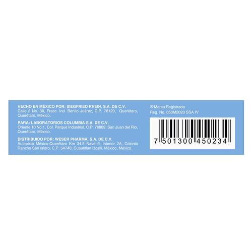 Xuceed 5 Mg. Caja con 10 Tabletas