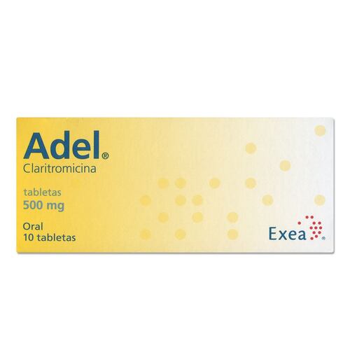 Adel 500 Mg Tabletas 10