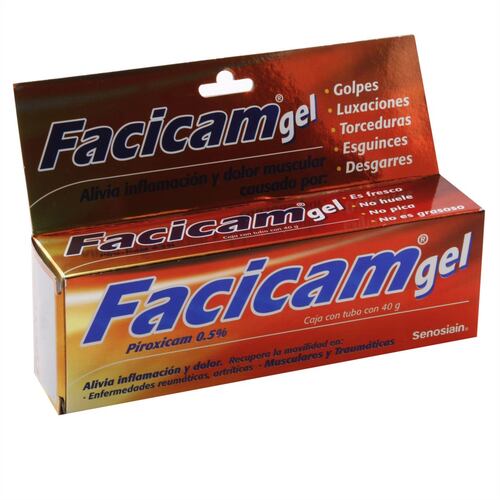 Facicam gel tub.40gr.