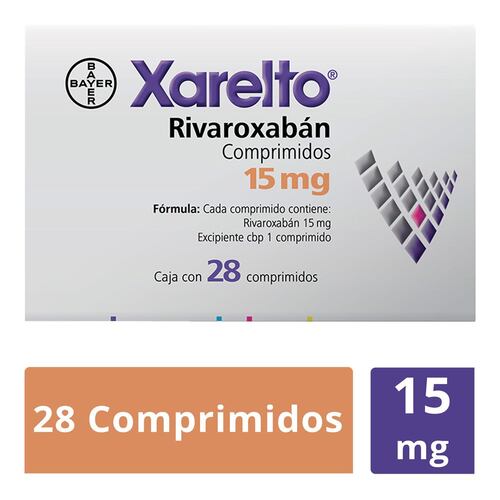 Xarelto t 28 15mg