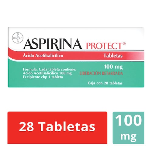 Aspirina Protect. 100MG. Tab. c/28