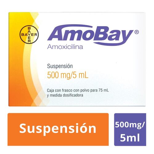 Amobay 500 Mg Susp 75 ml