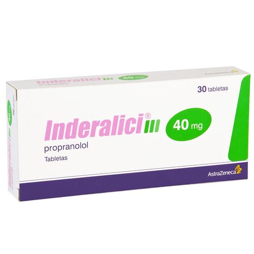 Inderalici AstraZeneca 30 Tabletas