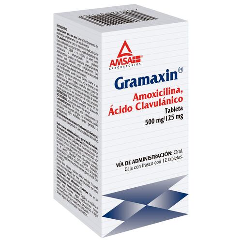 Am Gramaxin 500/125 Mg C/12 Tab. Pc