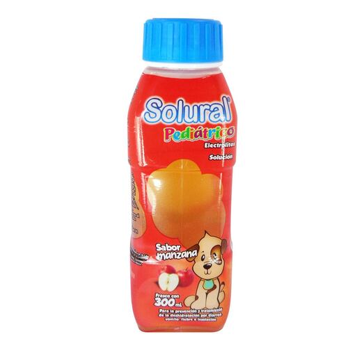 Solural pediat.manzana fco.300ml
