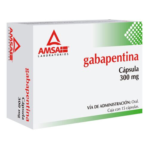 Am Gabapentina 300mg C/15 Cap Nva Imagen
