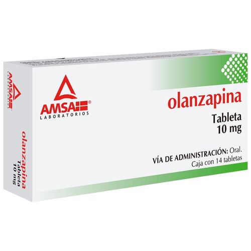 Am Olanzapina 10mg Env C/ 14 Tab
