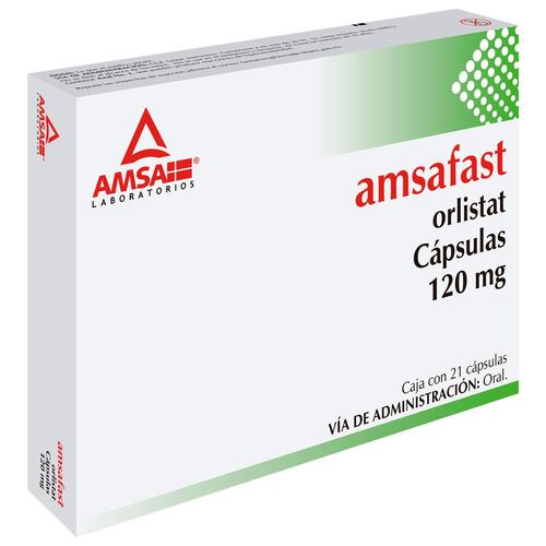 Am Amsafast 120mg Cja C/21cap Nva Imagen