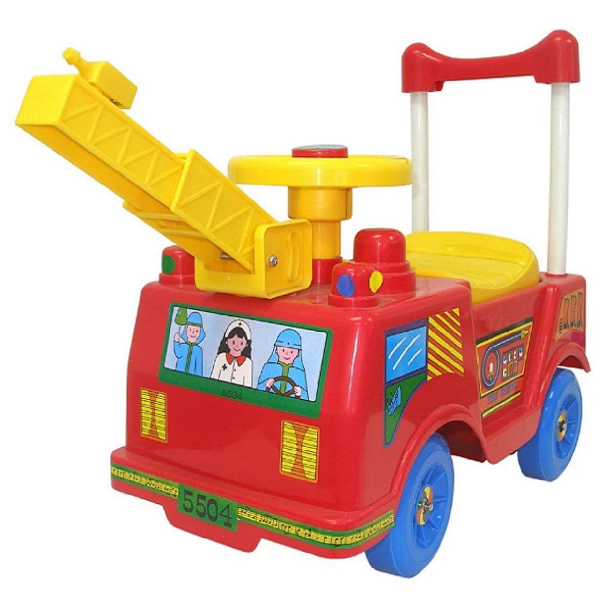 Carrito de bomberos montable new arrivals