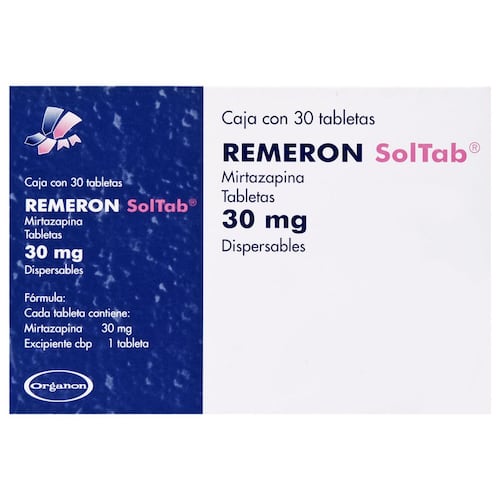 Remeron soltab t 30 30mg