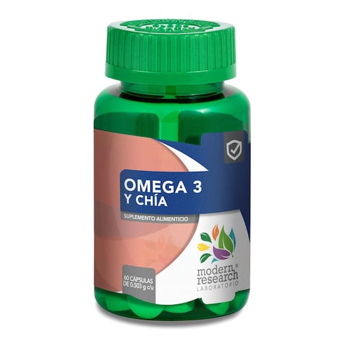 Omega 3 + Chía 60 Cápsulas Modern Research