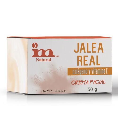 Crema Facial con Jalea Real, Colágeno y Vitamina E IM