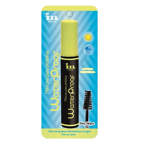 Máscara para pestañas Waterproof Blíster IM