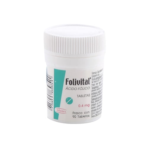 Folivital 0.4 mg tabletas 90
