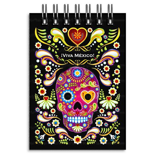 Libreta de Apuntes Blue Line Diseño Tradiciones Mexicanas