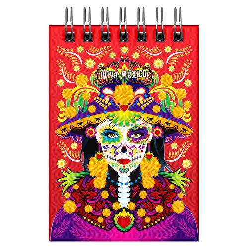 Libreta de Apuntes Blue Line Diseño Tradiciones Mexicanas