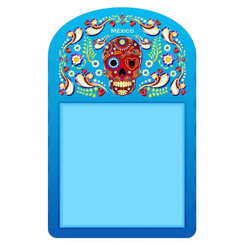 Bloc de Notas con Imán Blue Line Diseño Tradiciones Mexicanas