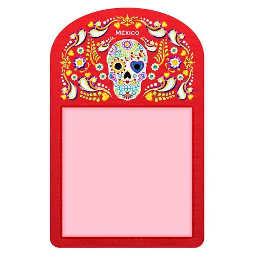 Bloc de Notas con Imán Blue Line Diseño Tradiciones Mexicanas