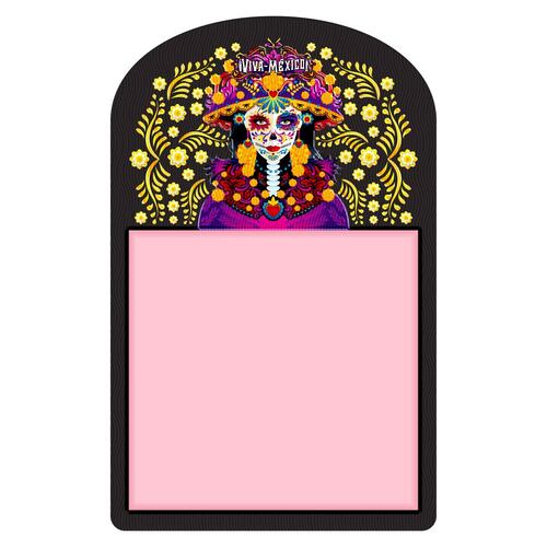Bloc de Notas con Imán Blue Line Diseño Tradiciones Mexicanas