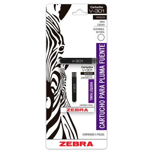 Cartucho Pluma Fuente Negro Blister