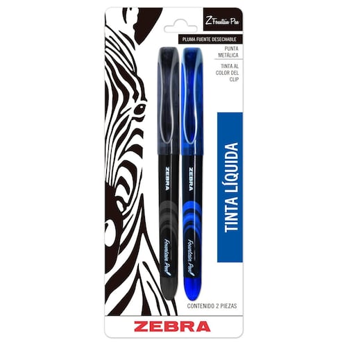 Set Pluma Fuente Zebra Z-Fountain 2 Piezas