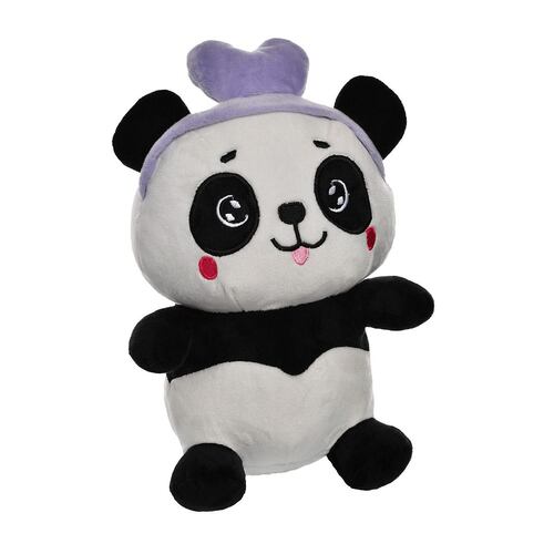 Peluche Panda con Diadema 30cm