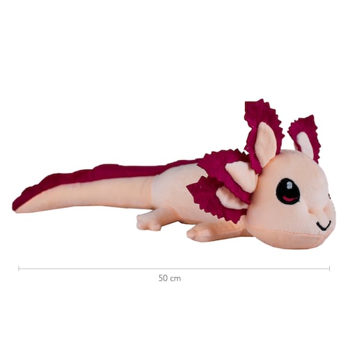 Peluche Ajolote Yolotl Mediano