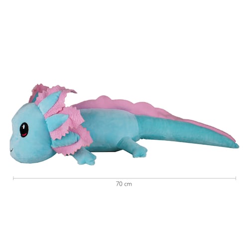 Peluche Ajolote Yolotl Grande de 3 Colores